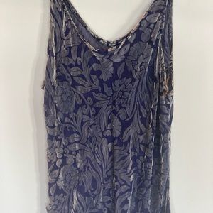Silk velvet cut camisole vintage